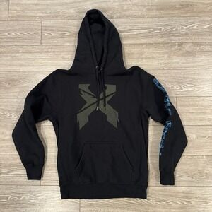 Excision Electric Forest 2024 Hoodie Black EDM Rave Festival Bass Music unisex M